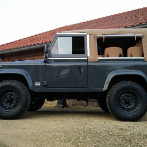 1990 LR LHD D90 V8 AC Heritage Grey ready with top left side low