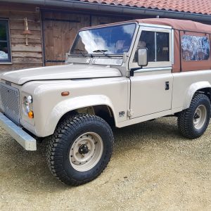 1992 LR LHD 90 200 Tdi Mocca with top left front