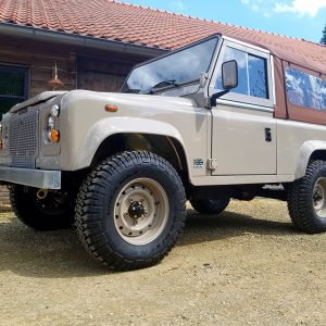 1992 LR LHD 90 200 Tdi Mocca with top left front low