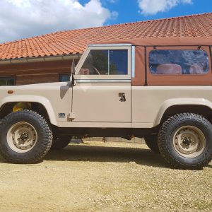 1992 LR LHD 90 200 Tdi Mocca with top left side low
