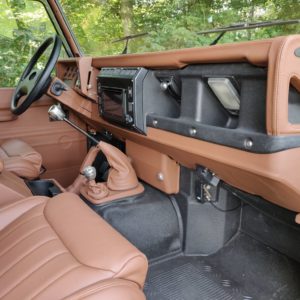 2003 LR Defender 90 Td5 Soft Top A interior dash and trim