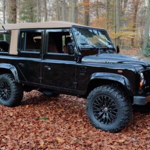 2011 LR LHD Defender 110 Soft Top day 33 right front