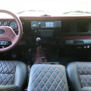 1993 Landrover Defender 110 Silver 200 Tdi interior dashboard