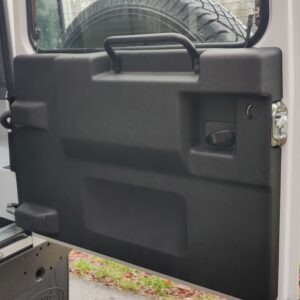 2014 LR LHD NEW Defender 110 White A trim rear door inside