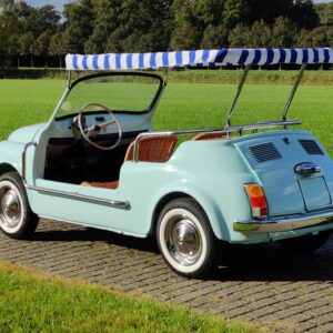 Fiat Jolly Celeste Blue 1 left rear