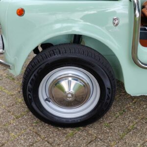 Fiat Jolly Pastel Green 3 front wheel