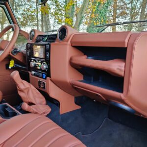 2011 LR LHD Defender 110 Soft Top day 33 dash and trim