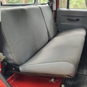 1997 Defender 130 Red 2nd row seat