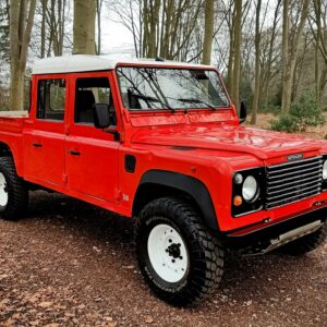 1995 LR LHD Defender 130 300 Tdi RED right front
