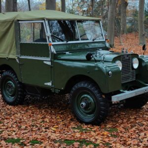1953 Landrover Series 1 LHD A with roof right front