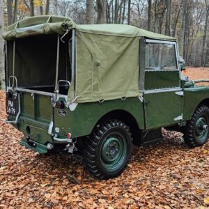1953 Landrover Series 1 LHD A with roof right rear