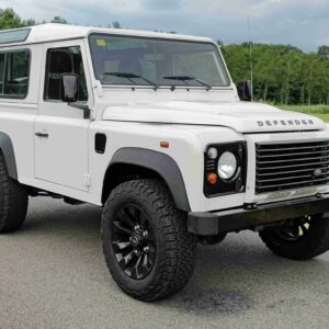 2008 LR LHD Defender 90 Tdci White A 18inch right front