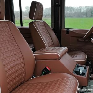 1997 Defender 130 Ston Beige A front seats