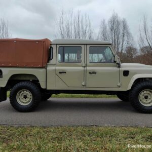 1997 Defender 130 Ston Beige A right side