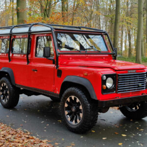 1999 Defender 110 HARDTOP Td5 Red A right front