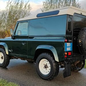 2000 Defender 90 CSW Epsom Green A left rear