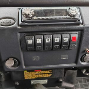 1995 Defender 130 300 Tdi Orange MUD centre console