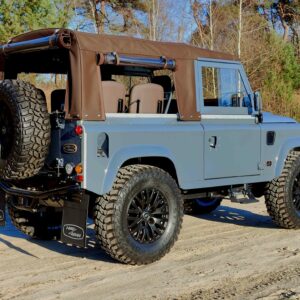Defender 90 Td5 A Graphite Roof right rear