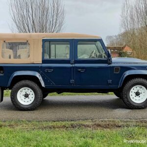 1998 Defender 110 Caledonian Blue AA right side